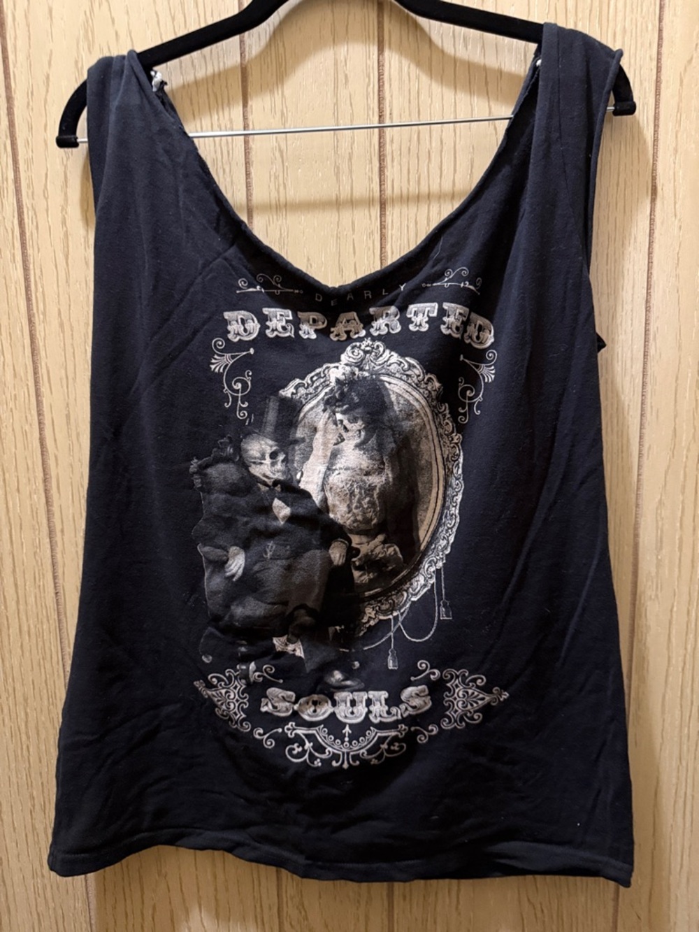 Seven7Deadly sins Black Graphic Tee - Black